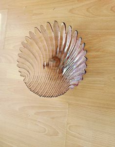 Premium Quality Glass Shell Shape Serving Big Bowl