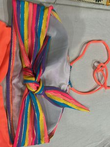 Striped Bikini Set