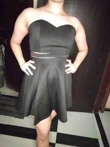 black shining Party Wear dress