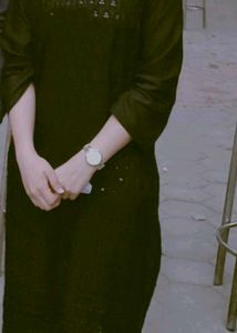 Black Sequins Kurti