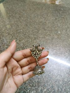 Oxidised Jhumka