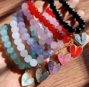 Dainty Daisy,Panda,Hearts, Glass,Marble Beads Brac