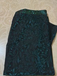 Sequin saree with blouse