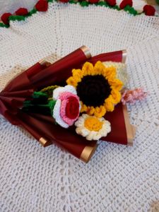Crochet Flower Bouquet