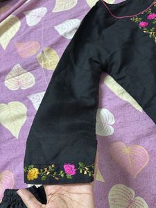 Black Kurta Set