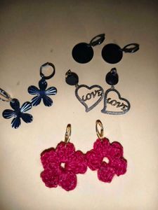 New Handmade Earrings - Funky Combo Set
