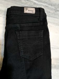 Black Flare Leg Jeans