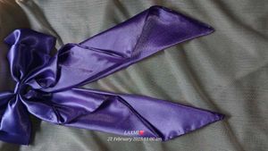 Satin Big Hair Bow And Washable 😊