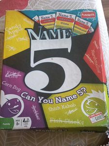 Name 5 Board Game