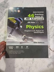 Errorless Physics PYQ Book For Jee Adv And Mains