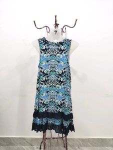 Mini Flared Ruffle Dress