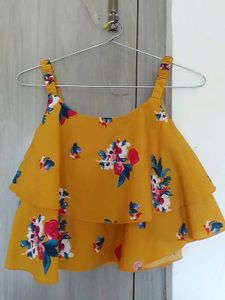 Mustard Top, Sleeveless
