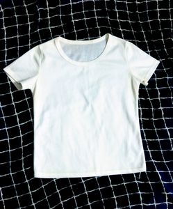 Pretty White Crop Top