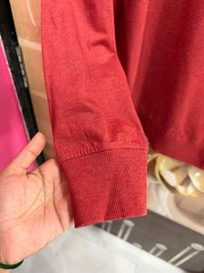 Full Sleeves Red T-shirt For Men’s