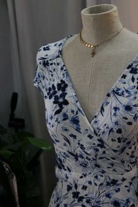 Floral Wrap Dress
