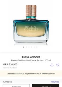 Sample Bronze Goddess Nuit Eau de Parfum