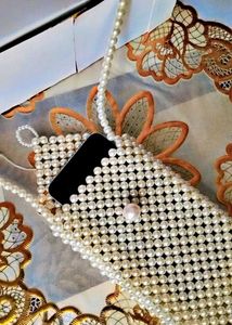 Elegant Pearl Beaded iPhone Case