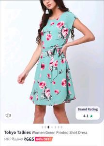 🌸💮Tokyo Talkies Floral Print Dress🌸💮