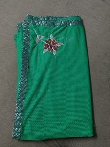 Light Weight Jaipur Saree With Glittering Border