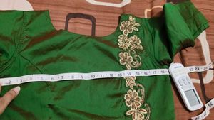 Elegant Green Ethnic Gown