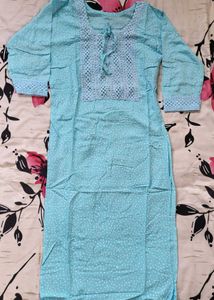 🌸Light Blue Kurti🌸