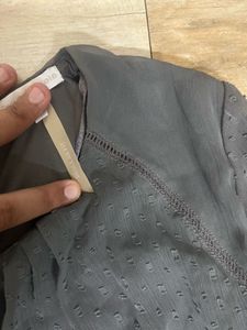 Charles Voyage Casual Grey Top