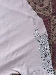 Embellished Sleeve Top