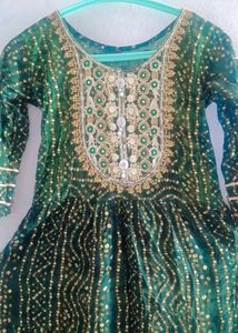 Kurti Bandhani Silk