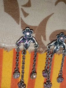 Floral Dangle Earrings