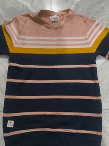 Striped Knit Sweater