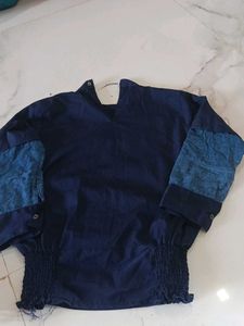 Stylish Navy Blue Top