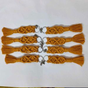 Handmade Macrame Keychain Tassels