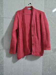 Pink Cardigan