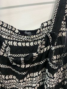 People Black Maxi With Pocket