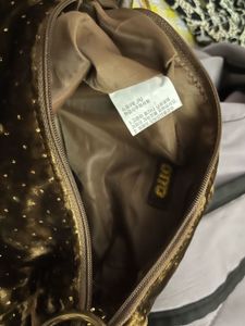 Brown Shoulder Bag And Velvet Both