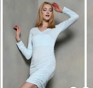 Stylish Blue Bodycon Dress