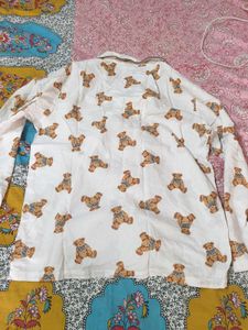 Cute Bear Print top