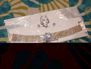 Sparkling Rhinestone Jewelry Set