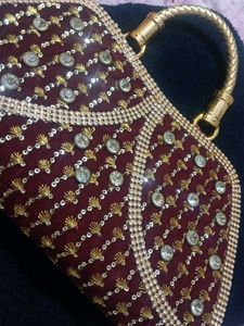 Embellished Clutch Bag