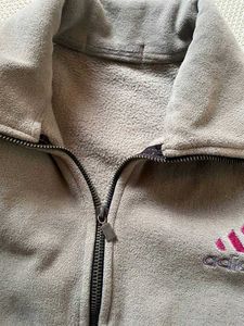 Used Adidas Fleece Zip-Up Jacket