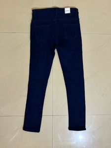 Dark Wash High-Waisted Skinny Jeans