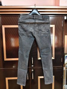 Stylish Gray Denim Jeans