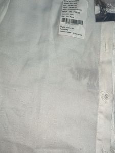 White Korean Shirt - 34/36