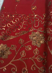Elegant Red Saree