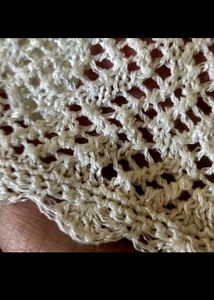 Imported Flaired Crochet Skirt