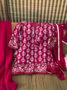 Elegant Ethnic Kurta Set Heavy Sharara with Dupatt