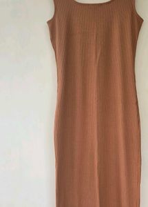 Ribbed Bodycon Midi Dress
