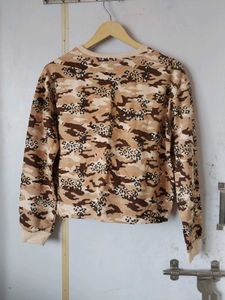 Camo Print Top