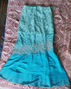 Women Jardoshi Work Lengha Choli Set With Dupatta