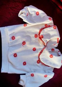 Flowers Print Sweatshirt